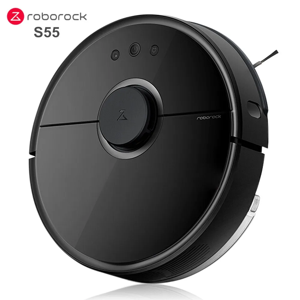 RS55 EU PLUG Робот-пылесос Roborock S50 11 MI 2 для дома, автоматическое подметание пыли, стерилизация, приложение, умный планируемый моющий пылесос для дома - Цвет: RS55 EU PLUG