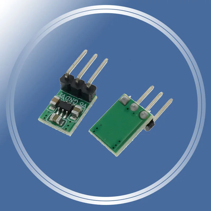 Понижающий и понижающий мини преобразователь постоянного тока 2 в 1 с напряжением