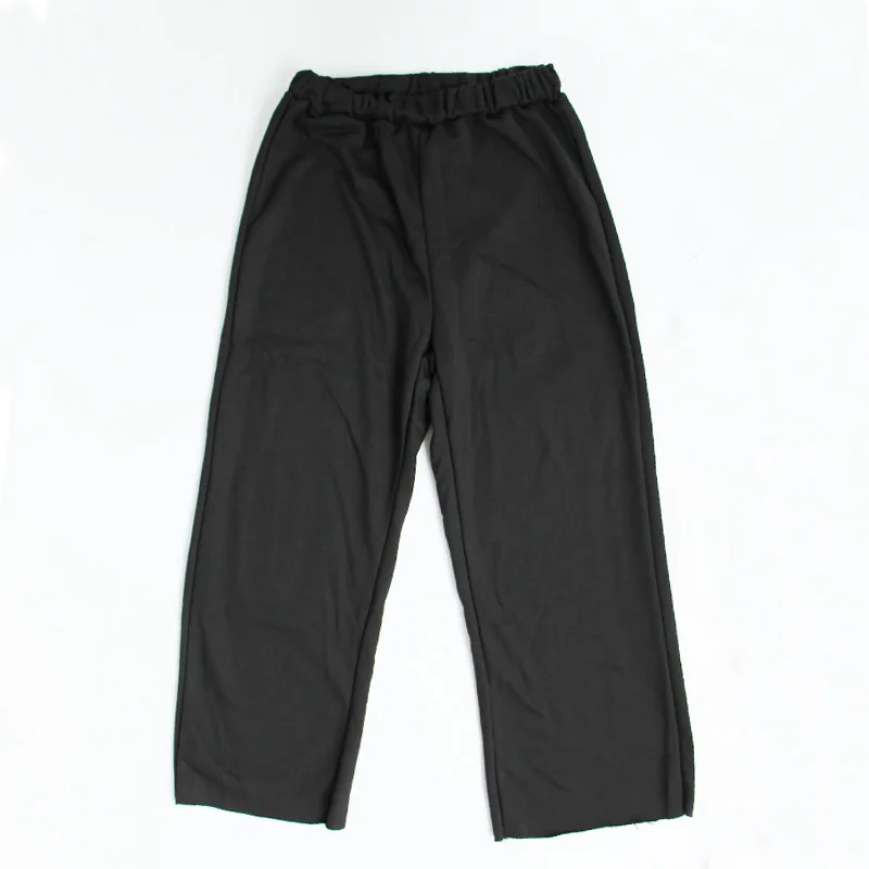 women solid color cotton short sleeves t shirt flared trousers pants woman casual suit two piece set Suit Sport yoga tracksuit | Женская