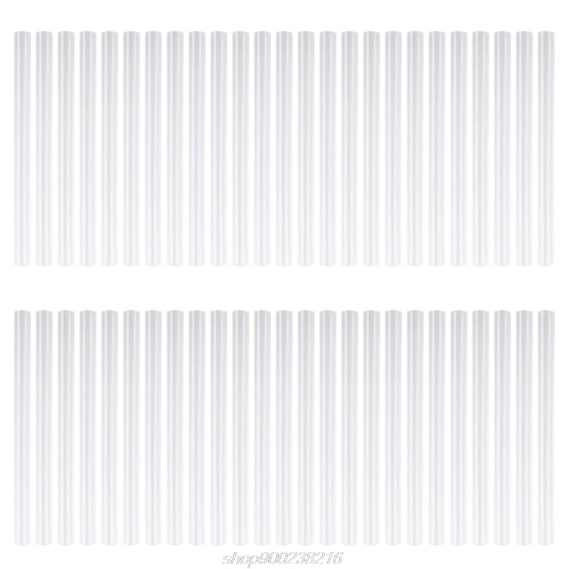 

50Pcs 100mm x 7mm Wholesale Hot Clear Melt Glue Adhesive Sticks For Glue M26 21 Dropshipping