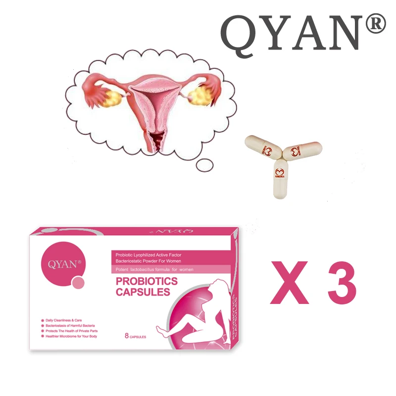 

3 Boxes Care Women Vagina Health Probiotic Capsule Female Hygiene Improve Pussy Tightening Improve Odor & Itching