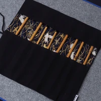 calligraphy brush pen curtain pencil cases cute tradtional pencil case chinese brush pen bags student stationery school supply