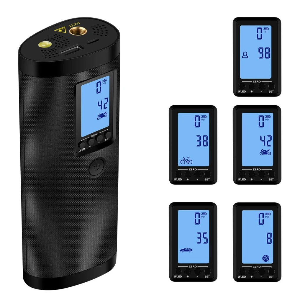 Многофункциональный воздушный насос для мячей автомобильных и велосипедных шин