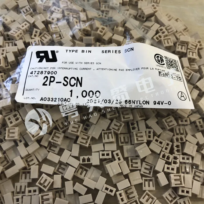 

JST 2P-SCN ,2-M4100% new parts with CONN HSG CRIMP 2POS/CONN RING CIRC 14-16AWG #8 CRIMP