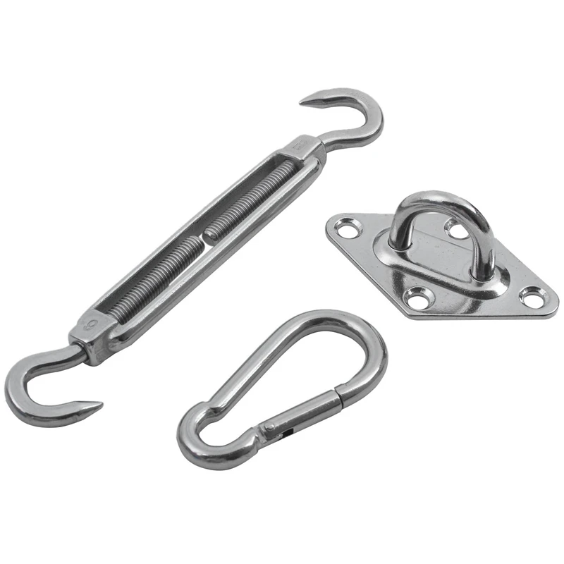 

Awning Attachment Set Heavy Duty Sun Shade Sail Installation Stainless Steel Hardware Kit For And Square Rectangle Sun Sail Fixi