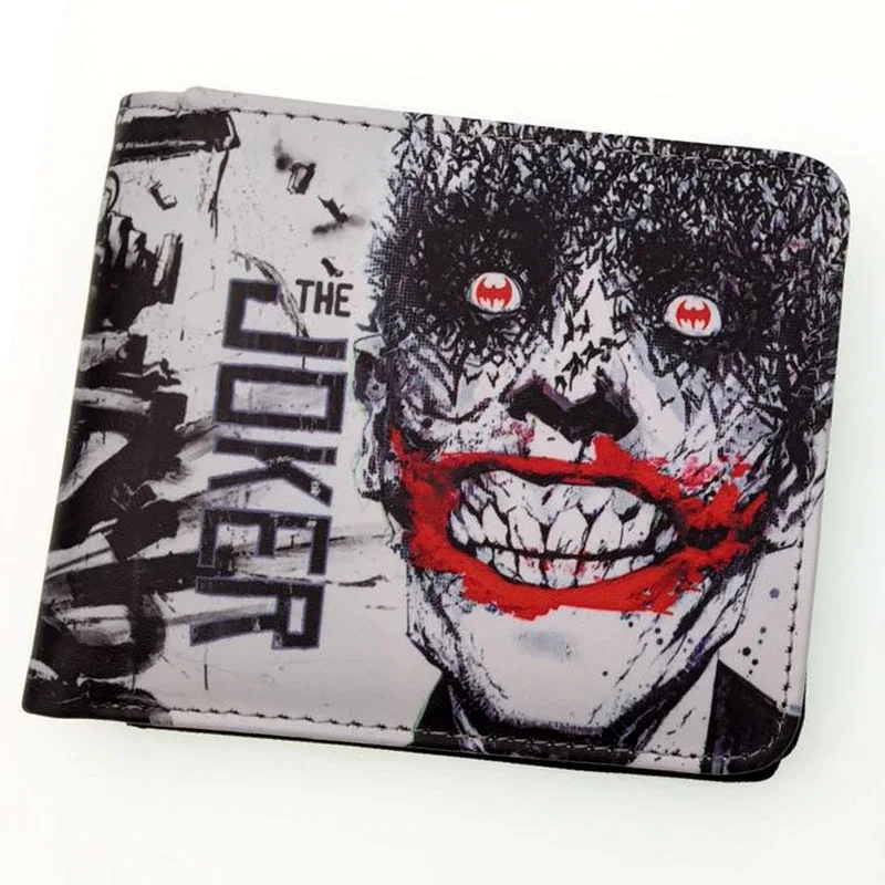 Мужской кошелек двойного сложения The Joker DC комикс | Багаж и сумки