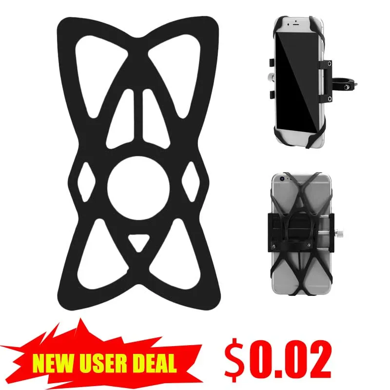 

Silicone Security Bands Replacement Straps for Bike Phone Mount MTB Bicycle Handlebar Mobile Phone Holder Support
