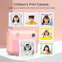 children camera instant print camera for kids 1080p digital camera with thermal photo paper cute child toy camera christmas gift