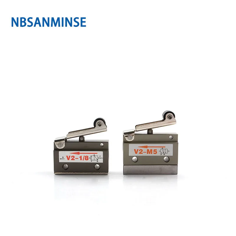 Аксессуары/8 2/2 механический контрольный пневматический двухсторонний роликовый