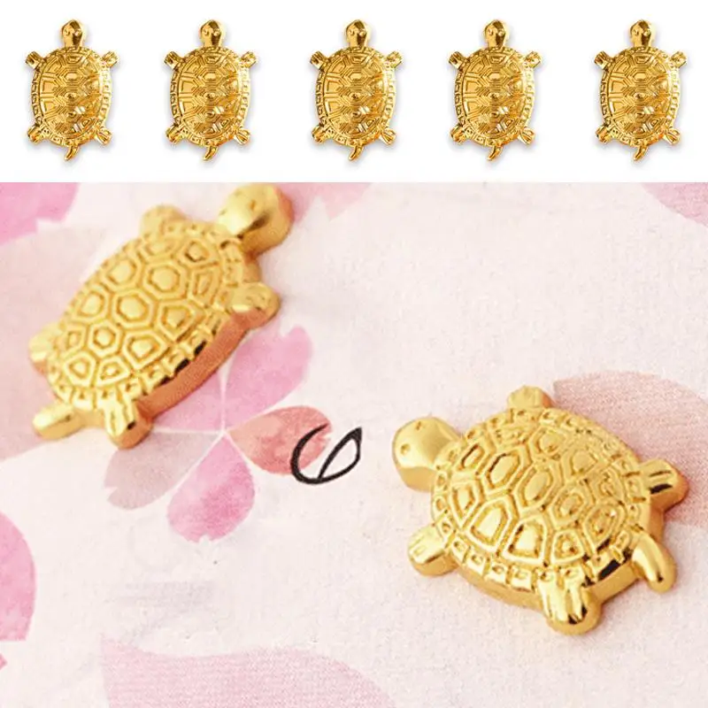 Декоративный талисман имитация черепахи золотых черепашек мини-здоровье