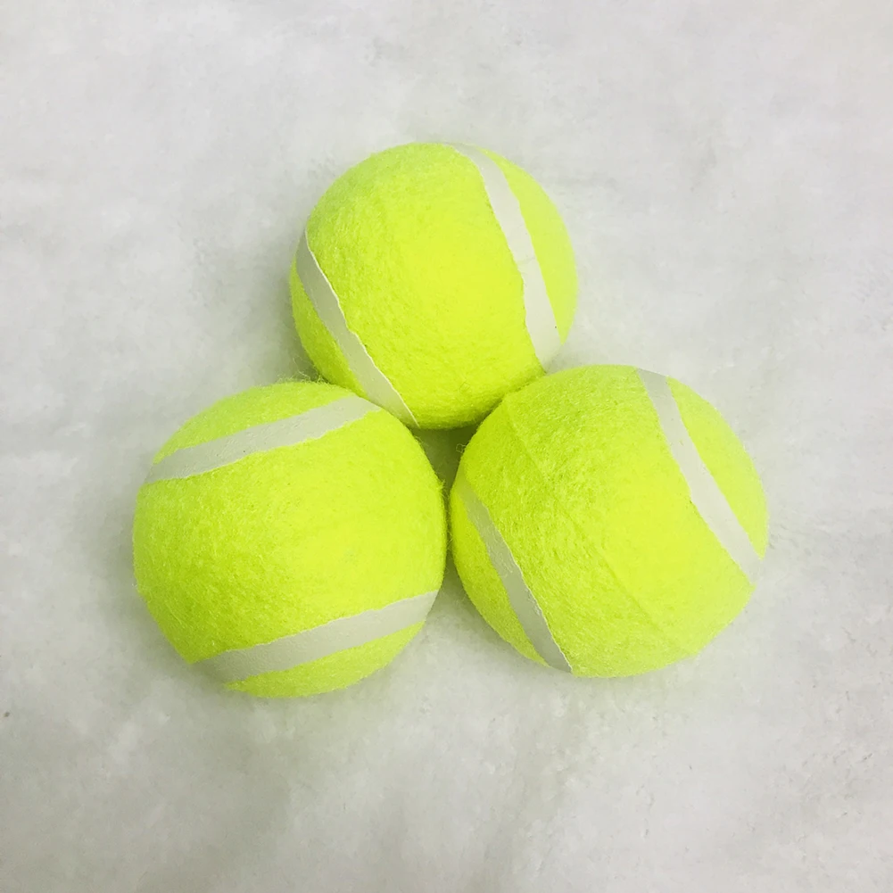 6 5 см гигантский теннисный мяч для собаки жевательная игрушка большой надувной