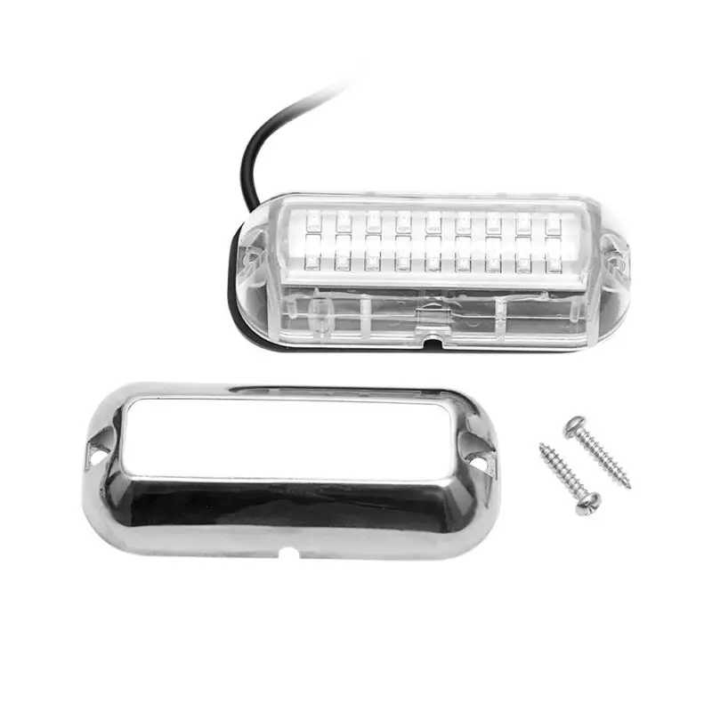 

Blue Boat Transom Light 543693 3528 Chip Set 74 LM 316 Stainless Steel