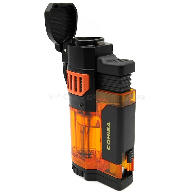 Cohiba гаджеты металлическая и пластиковая прозрачная сигаретная зажигалка 3