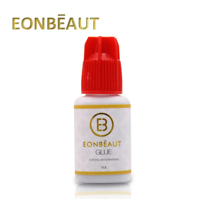 Клей для ресниц EONBEAUT 2 бутылки 1 сек быстро сохнет держится 6 7 недель 5 мл клей