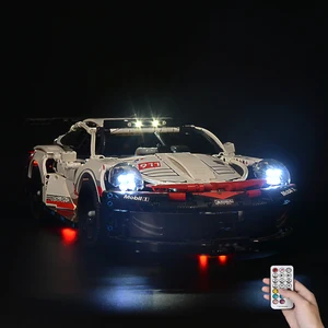 Набор светодиодсветильник для белого света 42096 Super комплект гоночных автомобилей без модели