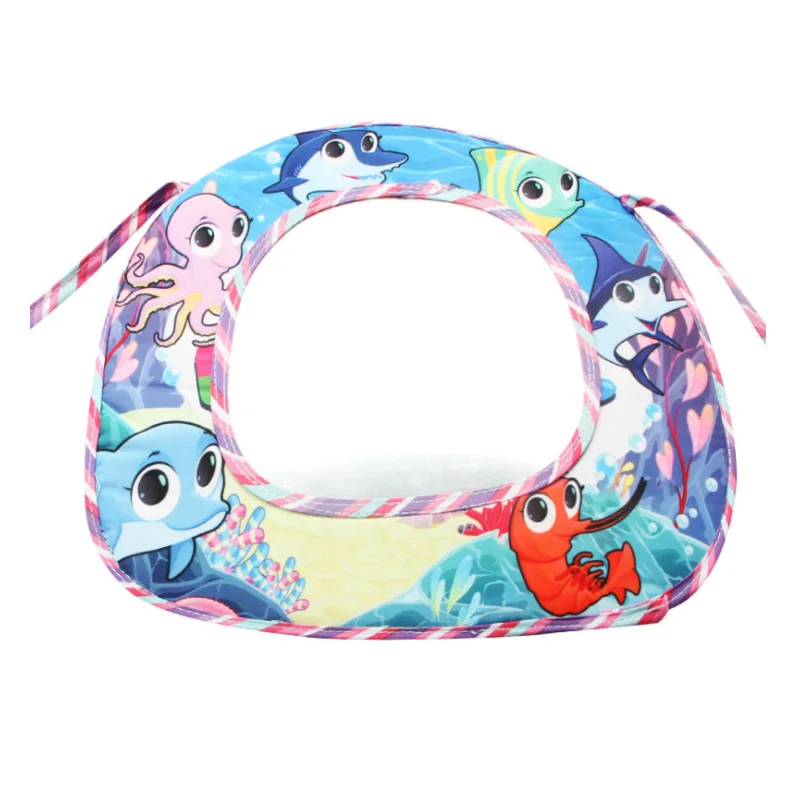 Espejo retrovisor de seguridad ajustable para coche, soporte para reposacabezas, Monitor de seguridad para ni&ntilde;os, accesorios para coche-5