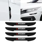 Автомобильная наклейка 4 шт., защитная полоса на края боковой двери для Mitsubishi asx outlander xl 3 lancer pajero 4 l200 galant