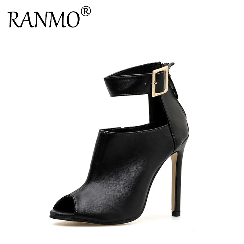 

Aneikeh/женские сандалии-гладиаторы; Женские туфли-лодочки; Женские пикантные туфли с ремешком и пряжкой на высоком каблуке в римском стиле; Бо...