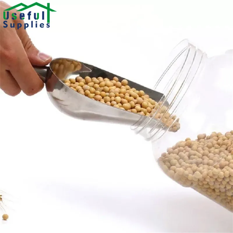 

Kitchen Utensils Aluminum Grain Shovel Ice Cubes French Fries Shovel Household Multifunctional Shovel Kitchen Device Sets Tongs