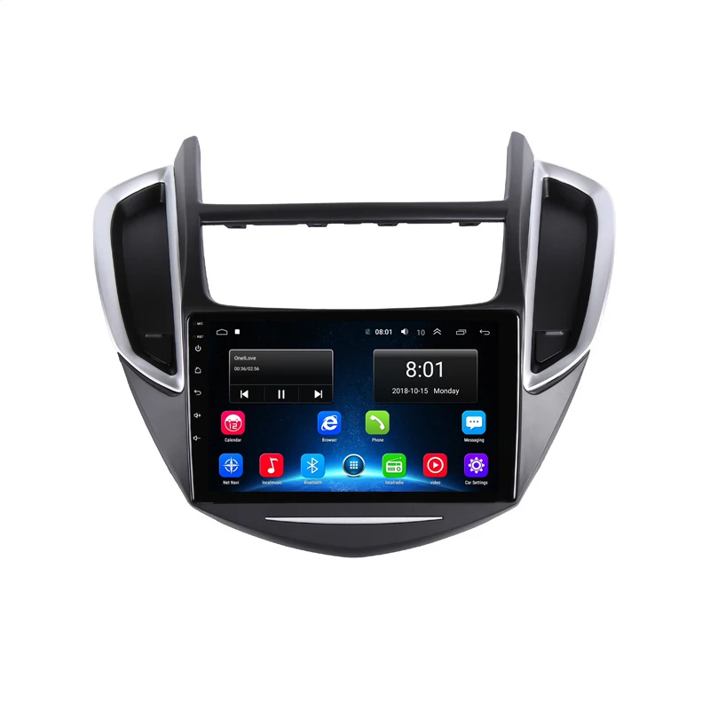 " 2.5D ips Android 9,1 автомобильный DVD мультимедийный плеер gps для Chevrolet TRAX 2013 аудио компактное минирадио 32EQ стерео навигация