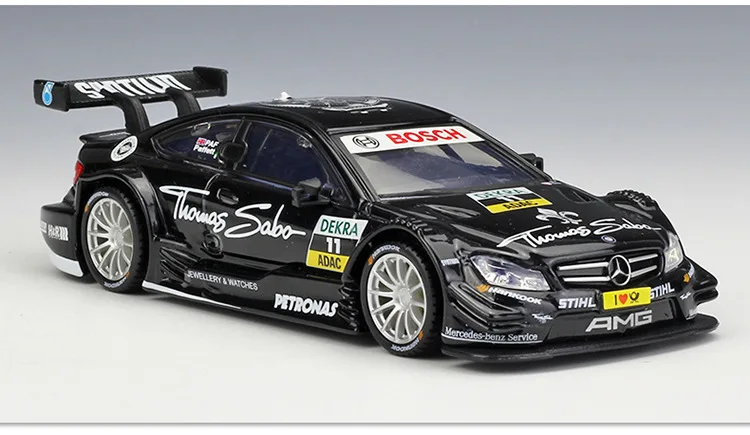 Bburago 1:32 Mercedes-бензамид Audi DTM снежный дракон мини DS WRC ралли гоночного сплава Модель сбора подарков