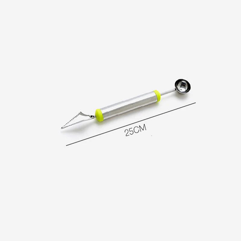 Креативный нож для резьбы по фруктам арбузный шариковый совок мороженого ложка