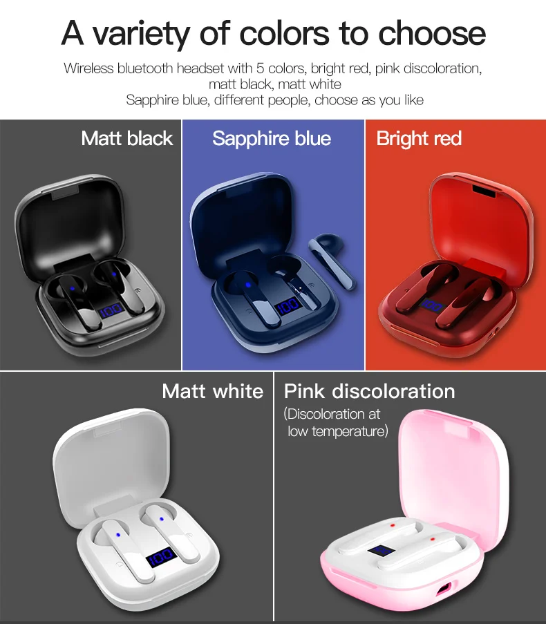 

MUMKAIR Q3Pro Bluetooth headset true wireless binaural sports semi-in-earbud style long standby battery life