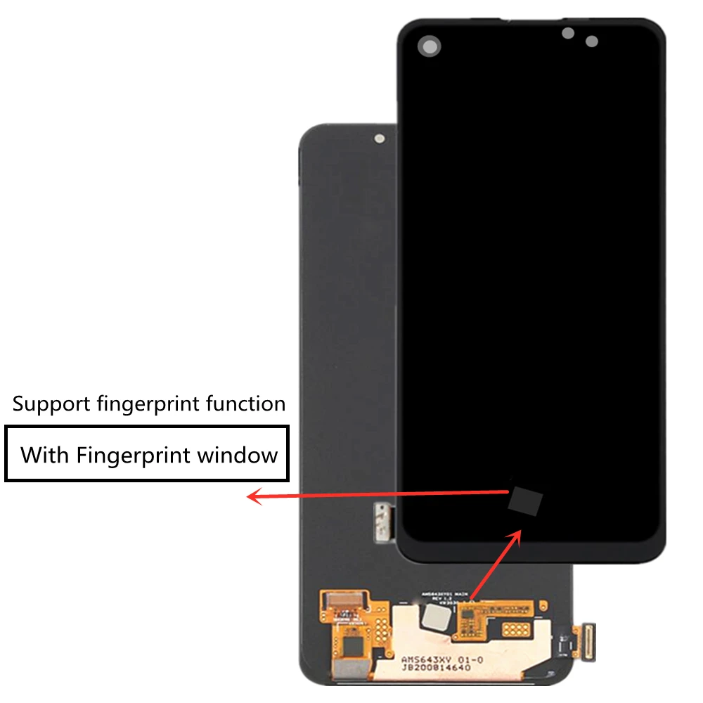 Pantalla AMOLED de 6,43 pulgadas para OPPO A95 5G PELM00, recambio de conjunto de pantalla t&aacute;ctil-3