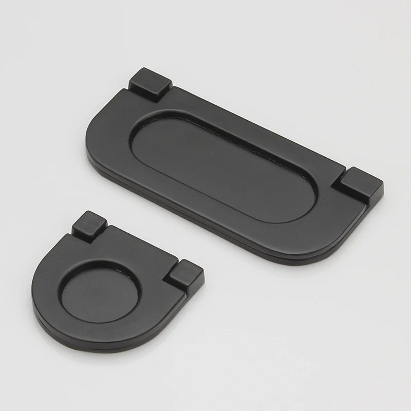 Ручка Скрытая из цинкового сплава с отверстием 25/64 мм|drawer handle black|hidden handledrawer handles |