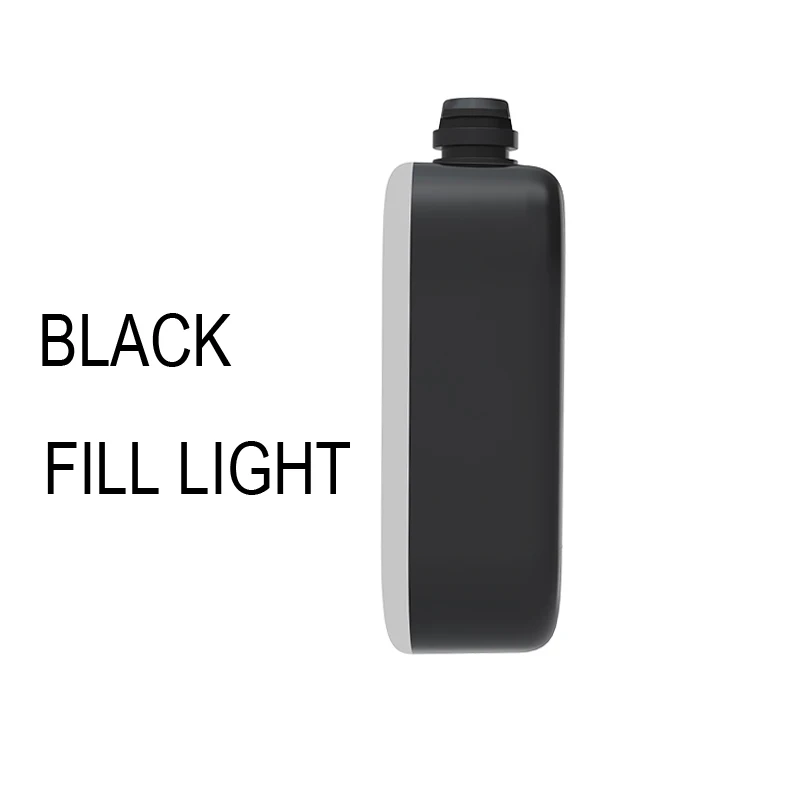 Fill light - black YUNAO A21 ручной карданный Штатив для селфи с поддержкой пульта дистанционного управления перезаряжаемый дизайн bluetooth Штатив для селфи для телефона - Цвет: Fill light - black