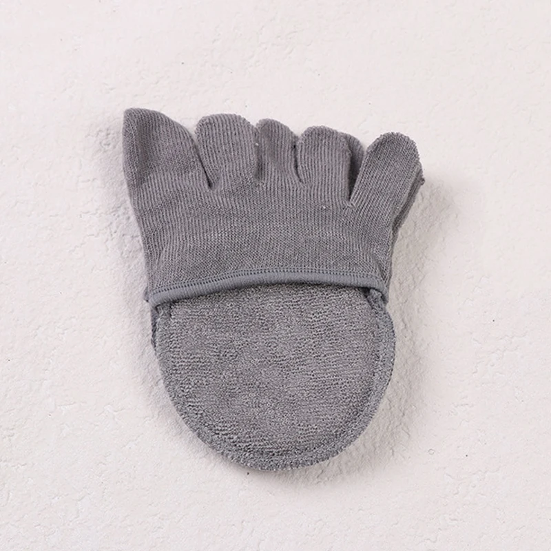 Горячая Для женщин пять пальцев носки высокие каблуки передняя часть ног