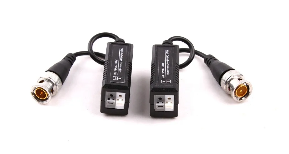 Высокое разрешение 720P/1080P AHD HDCVI HDTVI BNC к UTP Cat5/5e/6 видео балун пассивные трансиверы