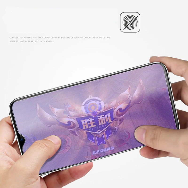 Закаленное стекло для OPPO R17 Reno 2 ACE K1 защита экрана анти-синий светильник матовая
