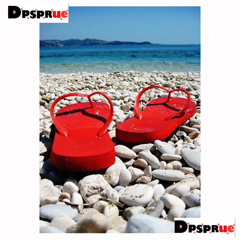 Dpsprue полный квадратный/круглый 5D Diy Алмазная Картина Набор крестиком морские