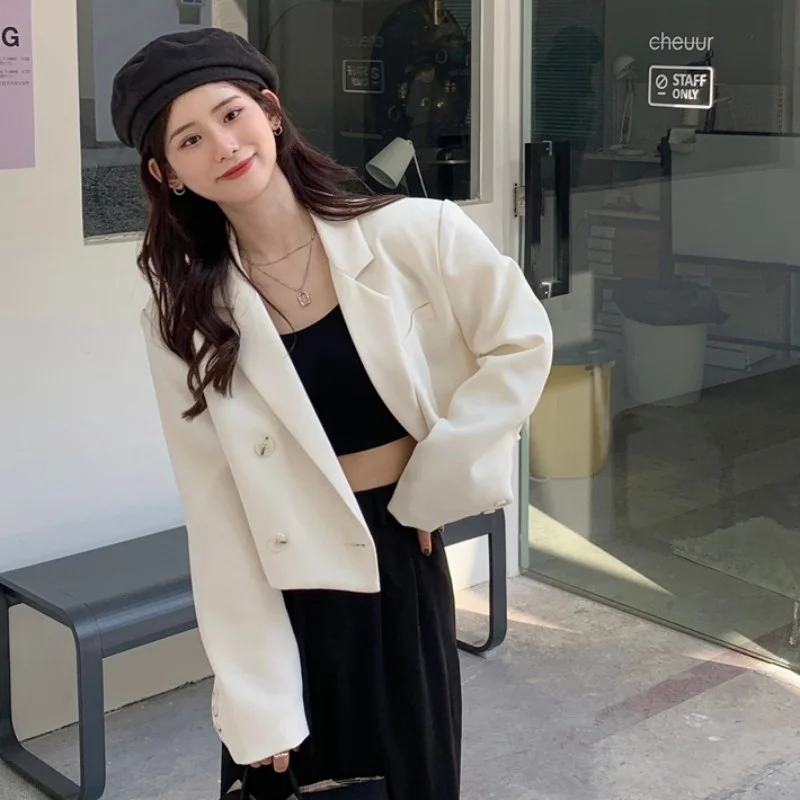 Женский короткий костюм с длинным рукавом изящный весна-осень 2021 |