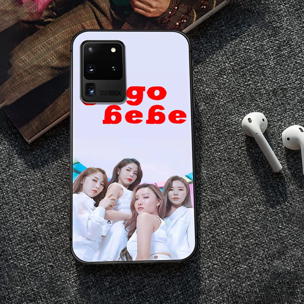 

MAMAMOO KPOP girl Phone Case Cover Hull For Samsung Galaxy S 6 7 8 9 10 e 20 edge uitra Note 8 9 10 plus black shell pretty