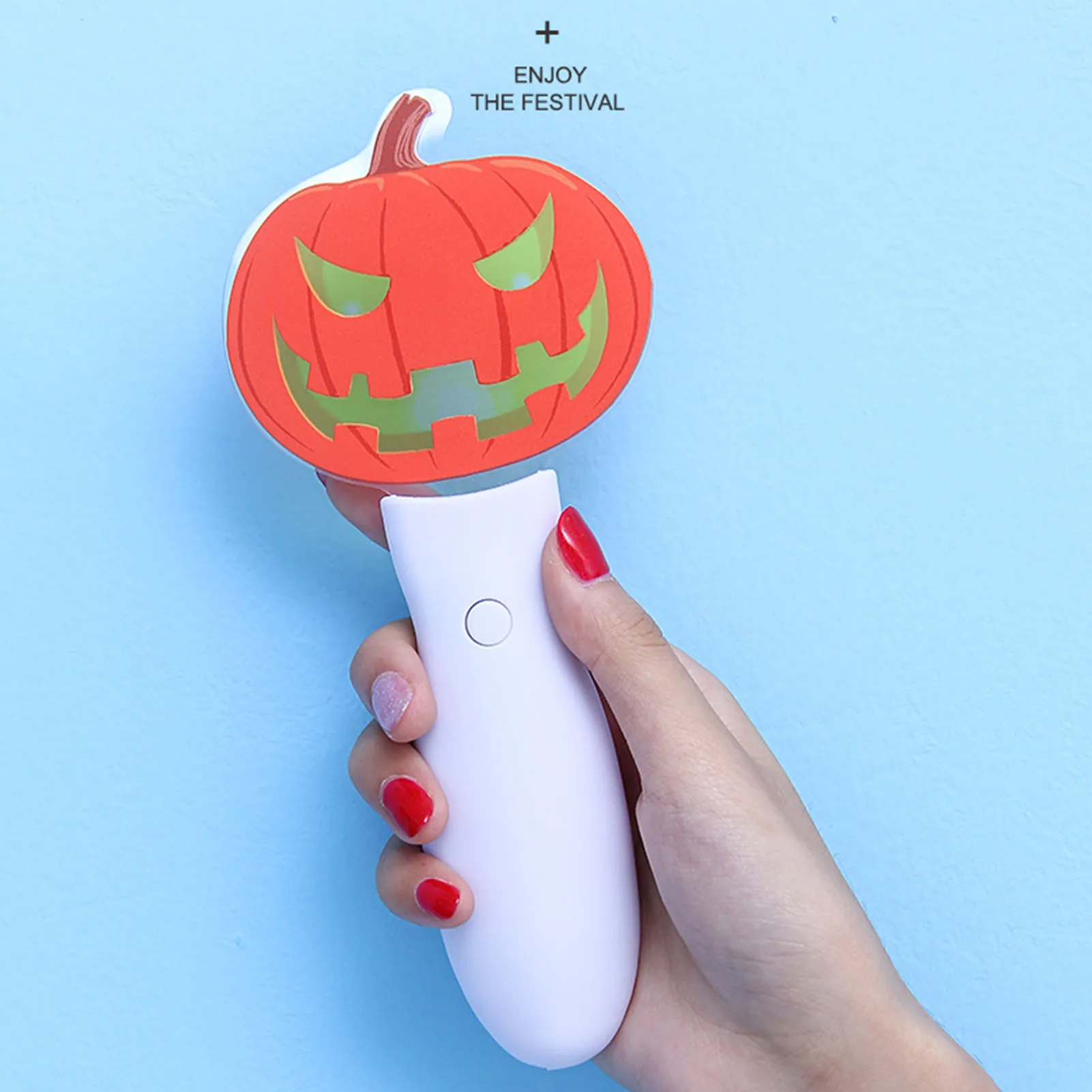 

1 Piece 5 Colors Fashion Halloween Dance Ghost Festival Luminous Toys Pumpkin Bucket Hand Lamp Props Pumpkin Lantern reasonable