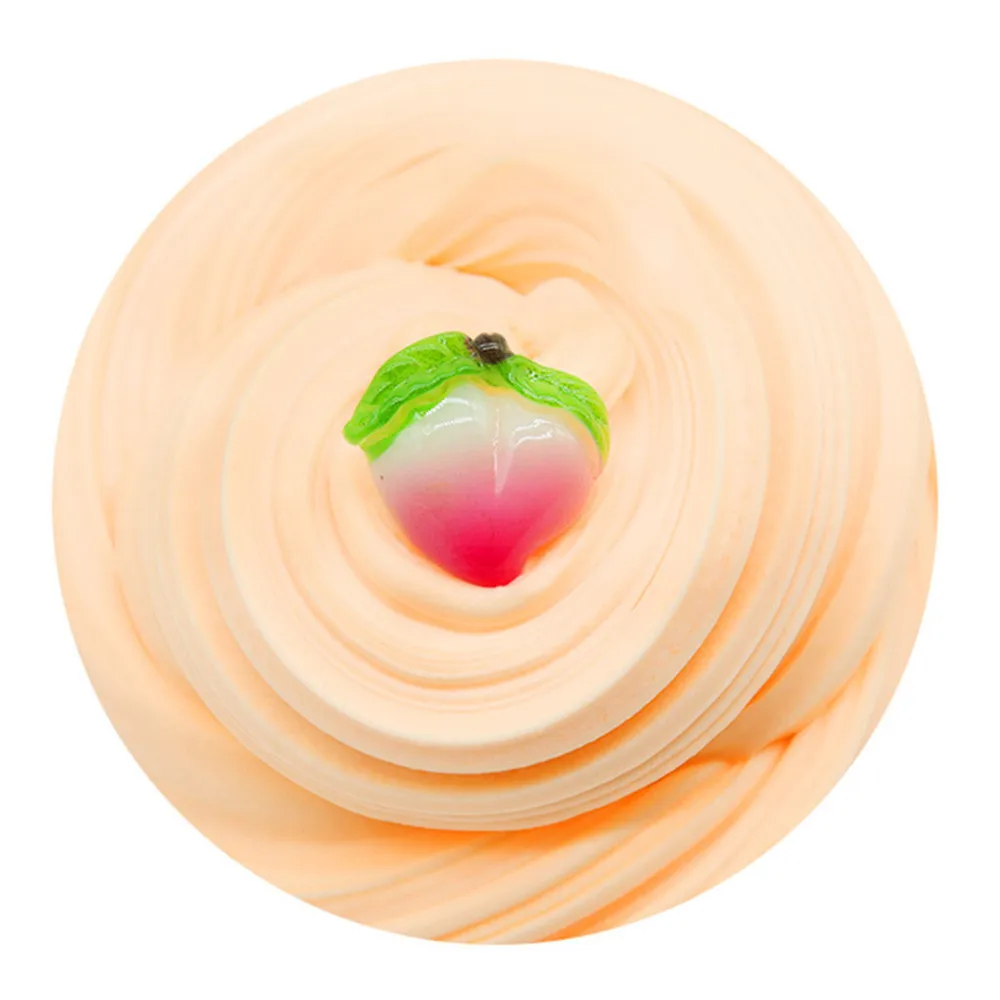 Фруктовая слизня магнитная полимерная глина цветная кристаллическая игрушки