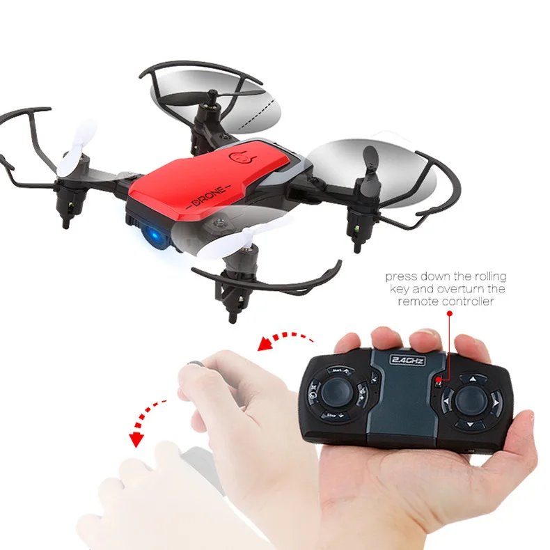 Мини RC Дрон HD камера профессиональный WIFI Квадрокоптер с дистанционным