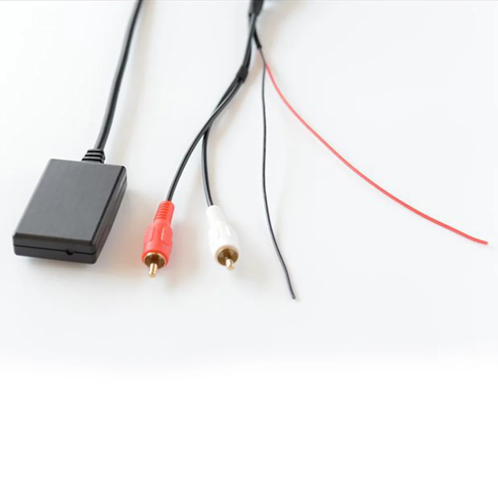 Универсальный автомобильный RCA AUX в Bluetooth кабель адаптер + микрофон для аудио