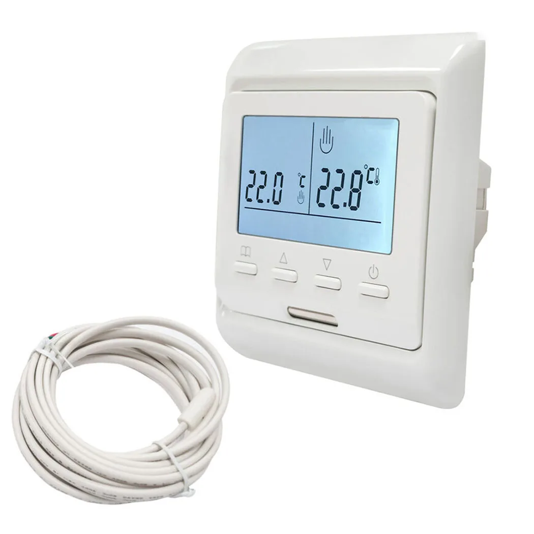 

Digital Thermostat Underfloor Controller AC100- 240V Room Anti-flammable PC