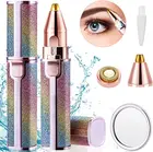 Популярный Перезаряжаемый USB триммер для бровей, портативный прибор для удаления волос на лице, бритва для волос в губах и бикини, безболезненный эпилятор для женщин, инструмент для макияжа