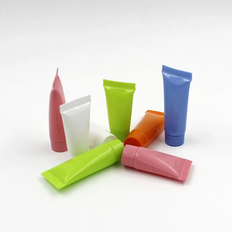 

100pcs/bag 5ml Cosmetic Soft Tube plastic Lotion Containers Empty Makeup squeeze tube Refilable Bottles Emulsion Cream Packaging