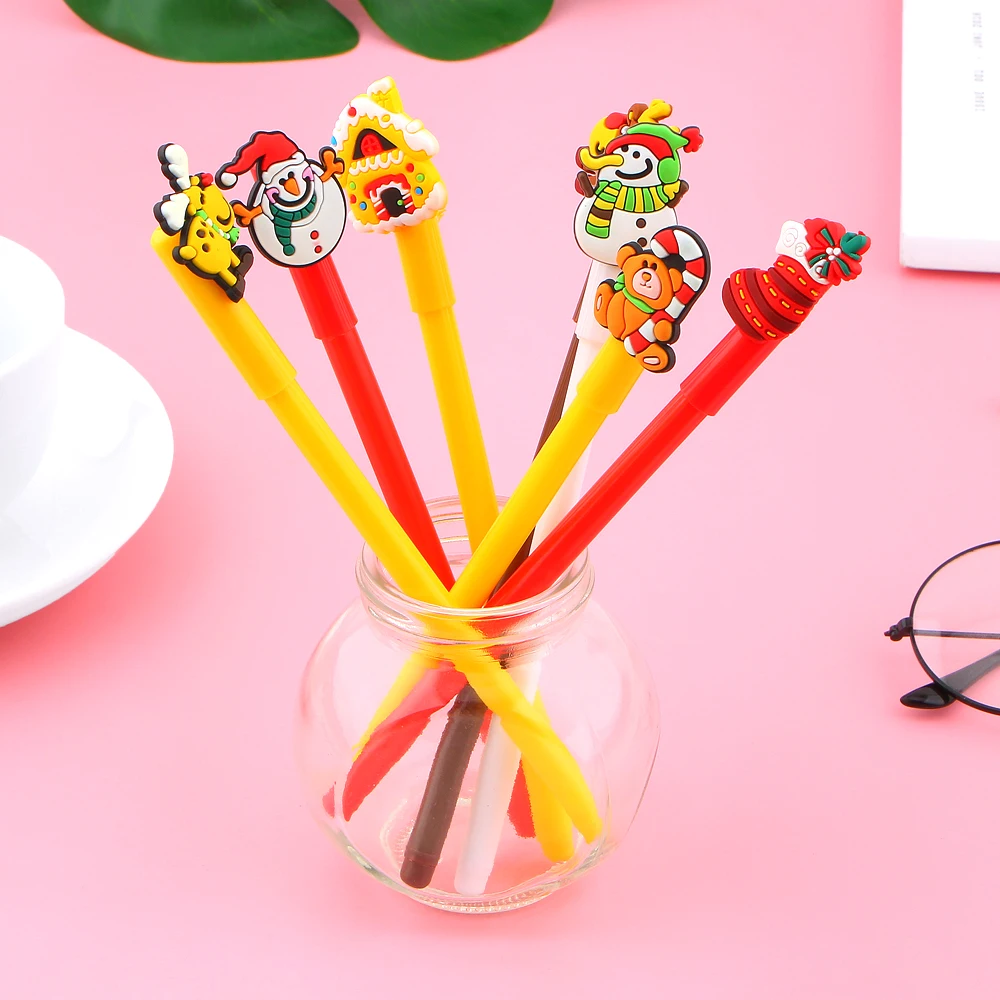 Оптовая продажа Мультяшные животные фрукты диносоар гелевая ручка 0 38 мм 5