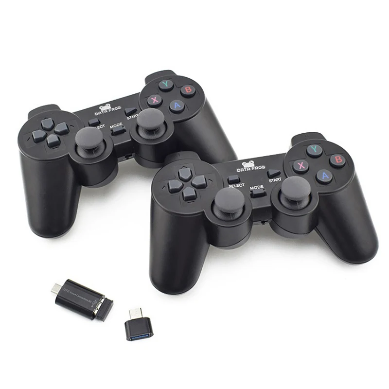 

2 Pcs 2.4G Wireless Game Gamepad Controller Joystick For Android Mobile Phone Joysticks Gamepad For PC TV Box Dual Controller