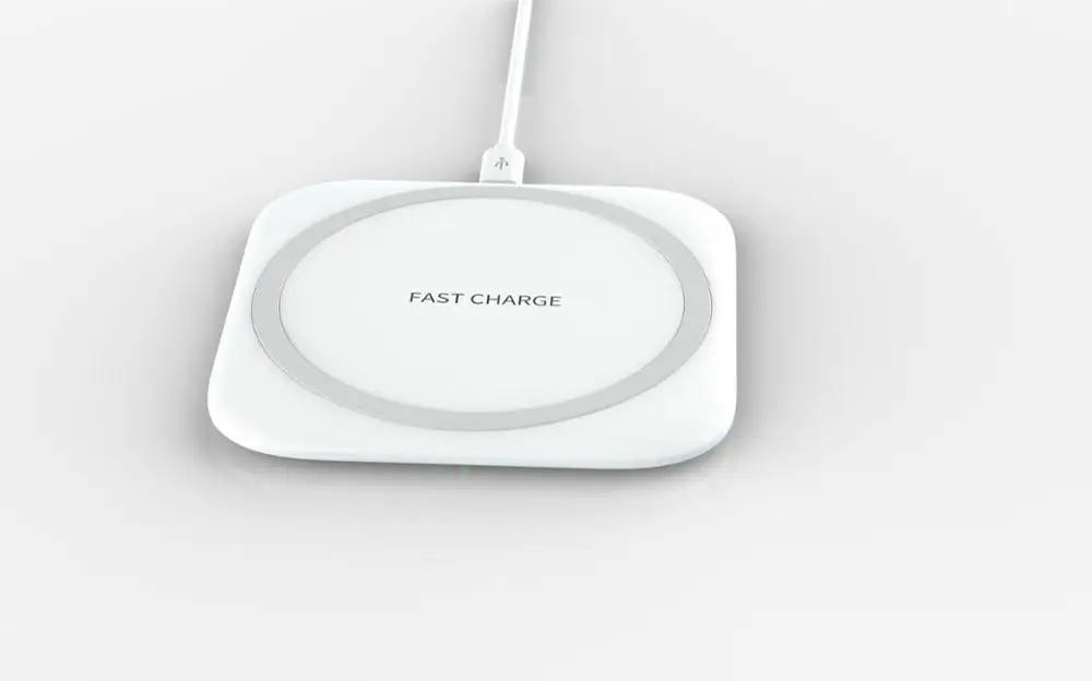 EHUNT Новое поступление Qi Беспроводное зарядное устройство Pad 9v Индукционная зарядная площадка 10W беспроводное быстрое зарядное устройство для мобильного телефона