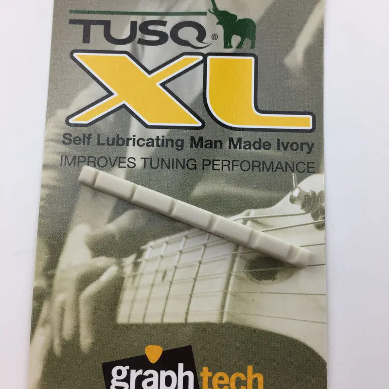 Плоская гайка для гитары Graph tech TUSQ XL Белая Гайка 42 мм BQL 5042 00 плоское дно с