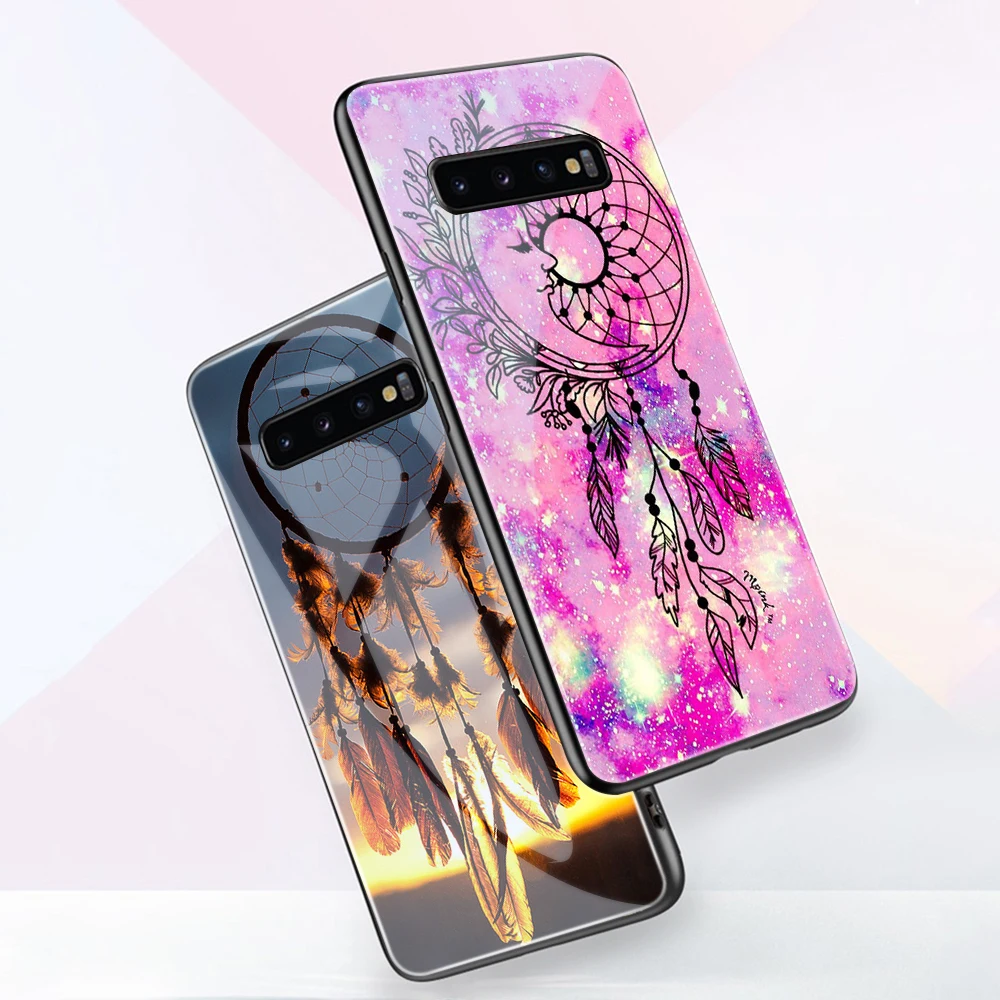 

Dreamcatcher Case For Samsung S21 S10 S9 S8 S10e S20 Ultra A51 A71 A50 A21S A20E A70 11 Note 20 10 9 8 Plus Tempered Glass Cover