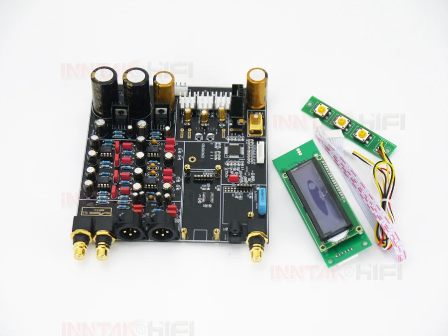 Собранный HiFi ES9038PRO+ TCXO 0.1PPM 4 слоя ЦАП Декодер доска/лучше, чем ES9018 ES9028PRO ЦАП