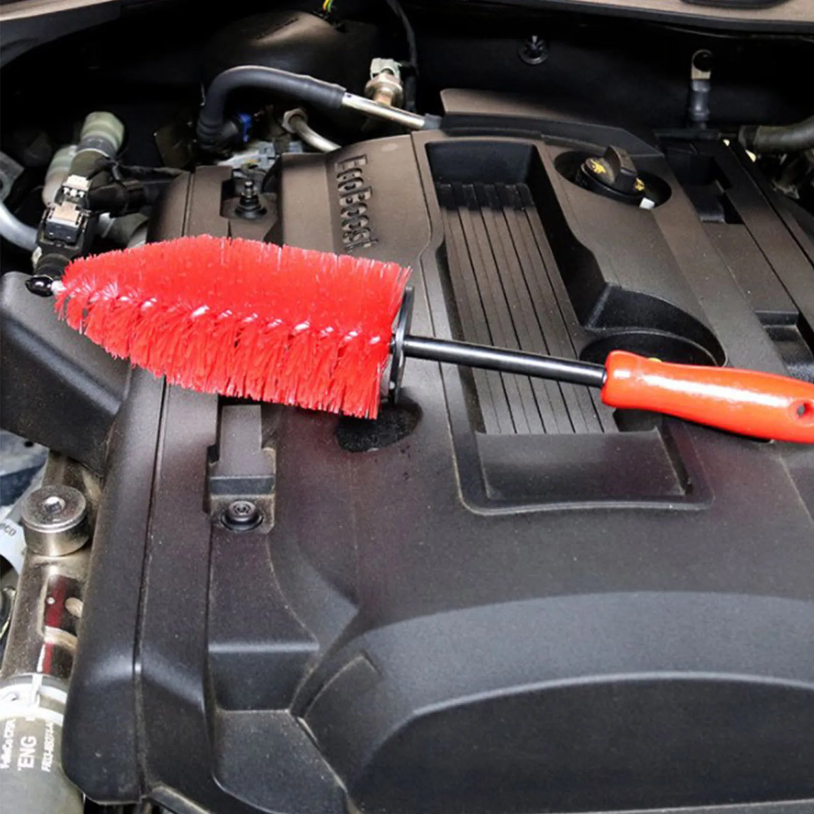 

Car Wheel Wash Brush Car Wheel Rim Tire Cleaning Brush Washing Hub Soft Non Scratch Auto Care Detailing Washing Tools